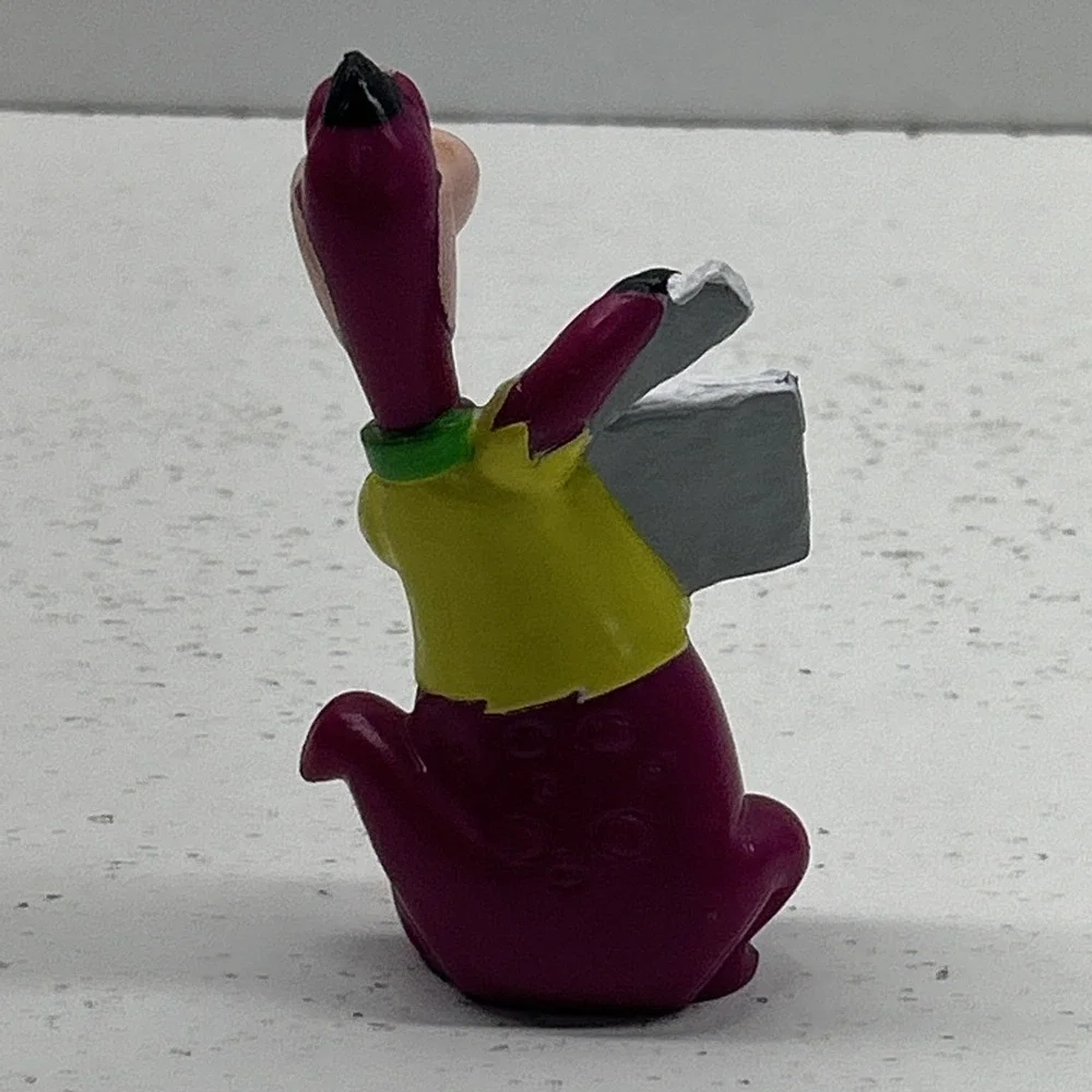 Vintage FLINTSTONES DINO FIGURE HANNA BARBERA 1992 TAKE 1 MOVIE 4